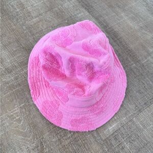 Frankie’s Bikinis Terrycloth Bucket Hat